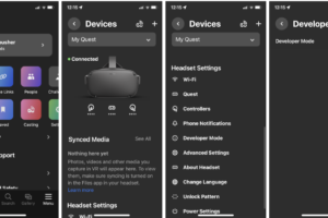 Enable Developer Mode on Oculus Devices